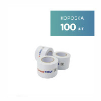 Лента для герметизации трасс кондиционера FavorCool PVC AIR с клеевым слоем 0.13mm*50mm*18m, комплект 100 шт