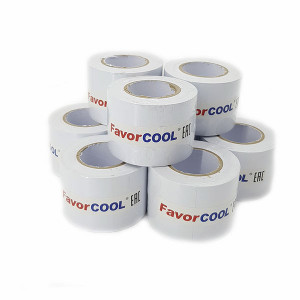 Лента для герметизации трасс кондиционера FavorCool PVC AIR с клеевым слоем 0.13mm*50mm*18m, комплект 10 шт