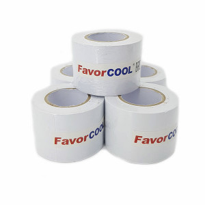 Лента для герметизации трасс кондиционера FavorCool PVC AIR с клеевым слоем 0.13mm*50mm*18m, комплект 5 шт