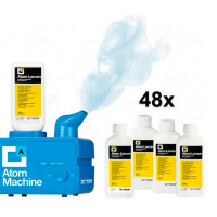 Ультразвуковой распылитель Atom Machine с 48 флаконами жидкости (лимон) RK1393