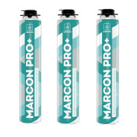 Пена монтажная профессиональная всесезонная MARCON PRO+ (комплект 3 шт.)
