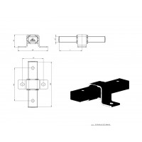 Опора SL 40x25