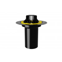 Воронка с обжимным зубчатым фланцем VM Krone 160x450